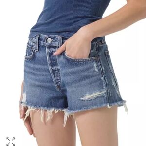 AGOLDE Parker Vintage Cutoff Denim Shorts Size 24